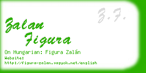 zalan figura business card